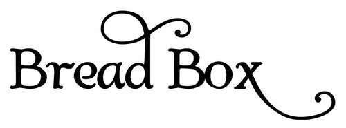 Bread box vinyl decal - bread,