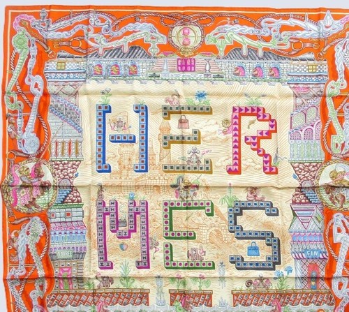 Hermes carre super - hermes, silk