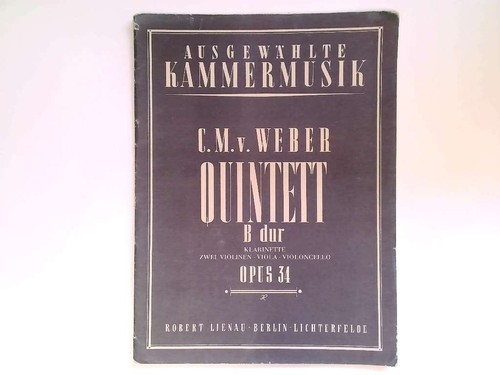 Clarinet quintet flat - quintet, b