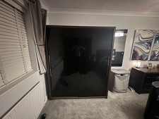 Next Bedroom Double Wardrobe Storage Unit , Sliding Doors, With Shelf