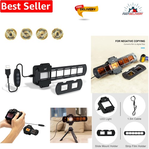 Film scanning adapter with - film,