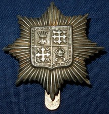 13th LONDON BATTALION KENSINGTON REGIMENT PRINCESS LOUISES CAP BADGE WM SLIDER