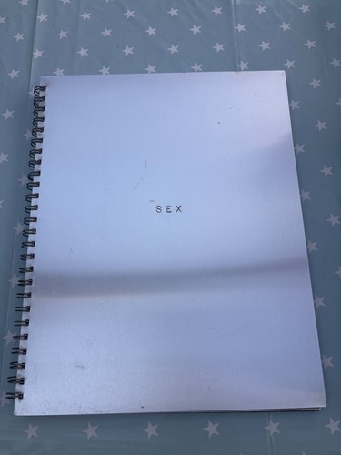 Madonna sex book uk edition - book,