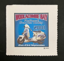 Woolacombe 2001 Scooter Rally Patch Lambretta Vespa Paddy Smith.