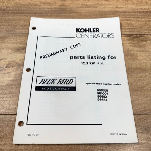 Kohler generator original - kohler,