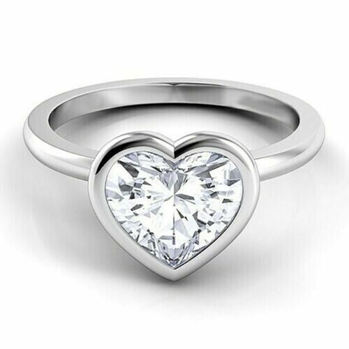 2ct heart shaped diamond - shaped,
