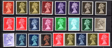 1967 Machin Pre-Decimal Low Value Definitive SG723-744 MNH All Different