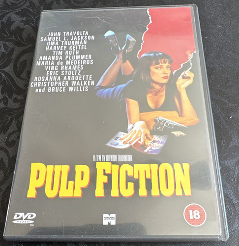 Miramax pulp fiction dvd - dvd, 18