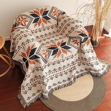 Oversized Boho Throw Blanket