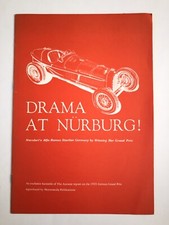 Drama At Nurburg Nuvolari Alfa Romeo German Grand Prix 1935 Autocar Reprint