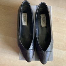 Bally Ladies Vintage Low Heel Shoe Sz 7