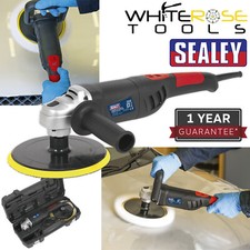 Sealey car polisher digital - car,