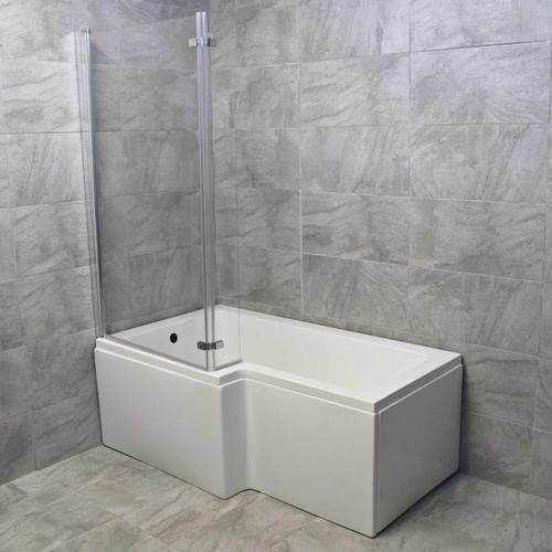 1500mm showerbath shaped - 1500mm,