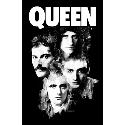 Queen faces large fabric - queen,
