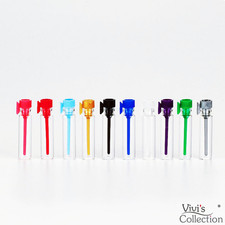 1ml Bottle Sample Glass Clear Perfume Atomizer Liquid Dispenser Vials Refillable