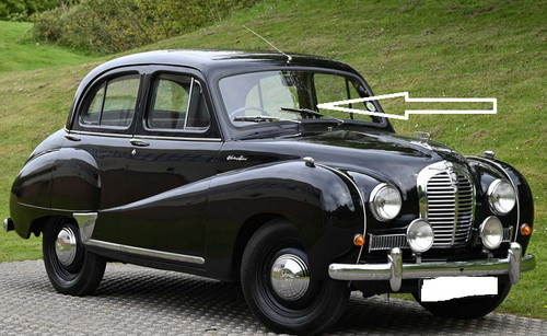 Austin a40 somerset front - austin,