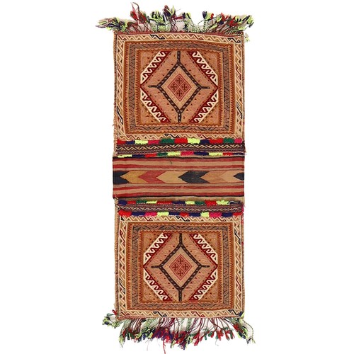 Handmade afghan saddle bag - handmade,