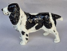 Vintage Alton England  China Spaniel Dog Figure 18 cm long  Springer Cocker ?