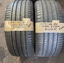 75-40-21 Pirelli P-zero run flat tyres