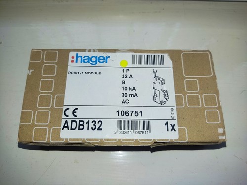 Hager rcbo 32a - hager, 10ka
