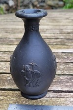 Wedgwood Black Basalt Bud Vase