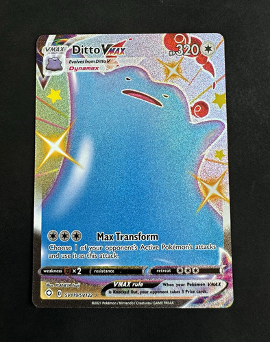 Pokémon tcg ditto vmax - ditto,