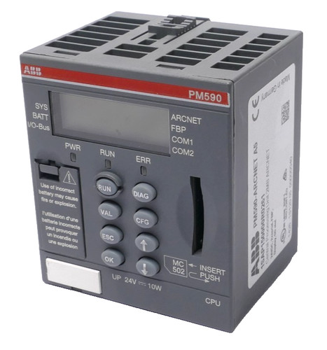 Abb pm590 central - central, processing