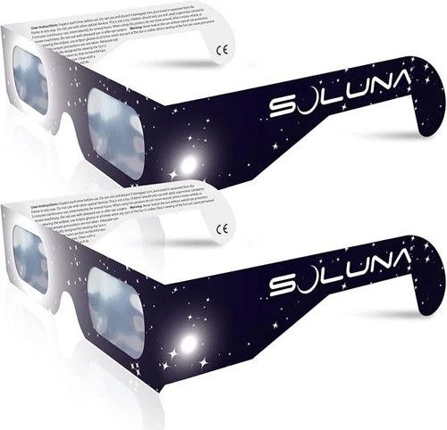 Solar eclipse glasses and - eclipse, ce