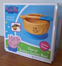  bamboo Baby bowl Suction