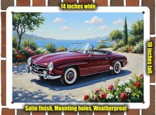 Metal Sign - 1957 Mercedes