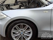 BMW 1 Series Wing Fender Front Left 2008 Hatchback 2/3dr E81 M SPORT 354 Silver