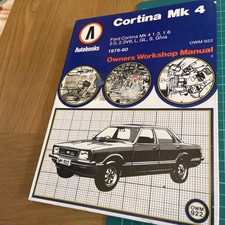 Ford Cortina MK4 Autobooks Owners Workshop Manual 1976-1980 no. 922