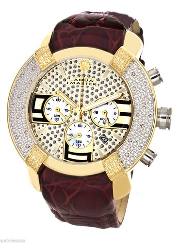 Aqua master men gold tone - men's, gold-tone