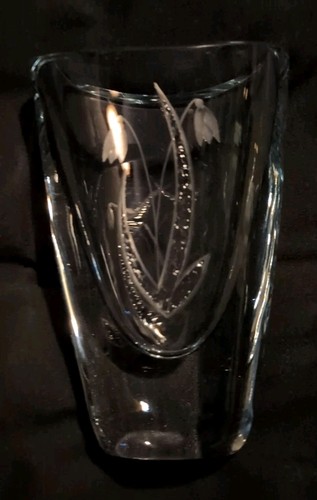Strombergshyttan crystal vase - strombergshyttan,