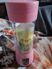 Portable 380ML Mixer Rechargeable USB Juicer Fruit Blender Juicer Shaker Bottle