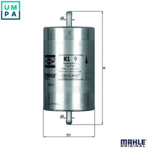 Fuel filter for - fuel, alfa