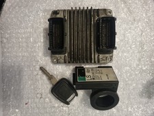 OPEL / VAUXHALL ENGINE CONTROL UNIT ECU KIT 09391340 TESTED WORKING