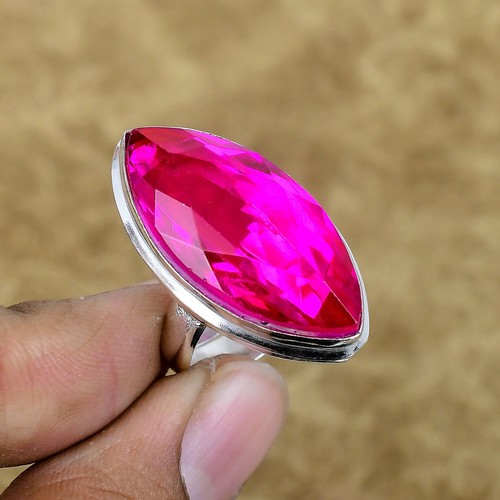 Natural pink fire topaz - fire,