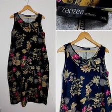 Zanzea Navy Green Multi Floral