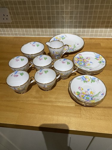 Vintage china phoenix tea set - china,