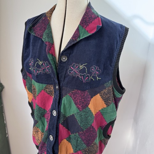 Vintage patchwork waistcoat