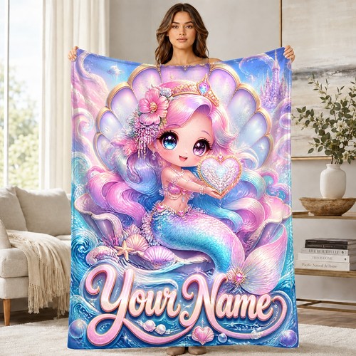 Chibi mermaid princess coral - princess,