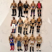 15x WWE Mattel Damaged / Worn