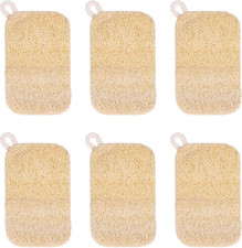 6PCS Natural Loofah Dish