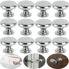 1~30PCS Chrome Round Door