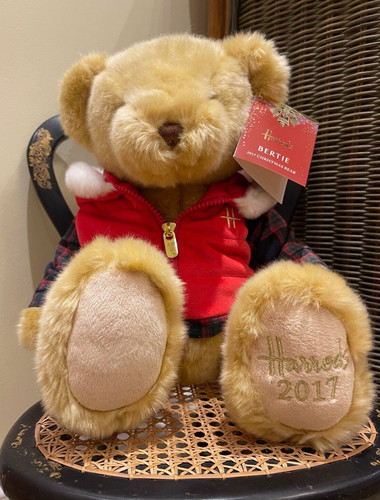 Harrods christmas teddy bear - harrods,