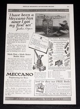 1926 OLD MAGAZINE PRINT AD