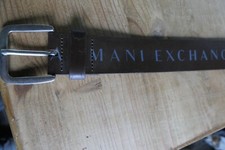 Armani Exchange Men's brown leather belt size 85/34