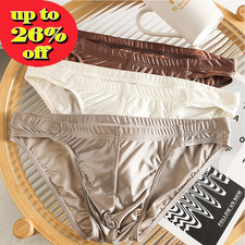 Men's Satin Silk Briefs