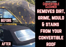 POWERFUL Convertible Roof Cleaner Soft Top Fabric Stain Remover Mould Stains